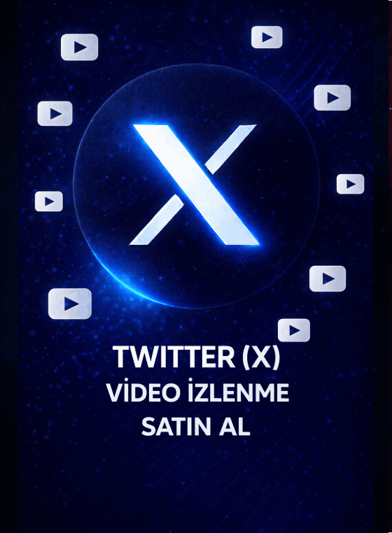 Twitter (X) Video İzlenme Satın Al